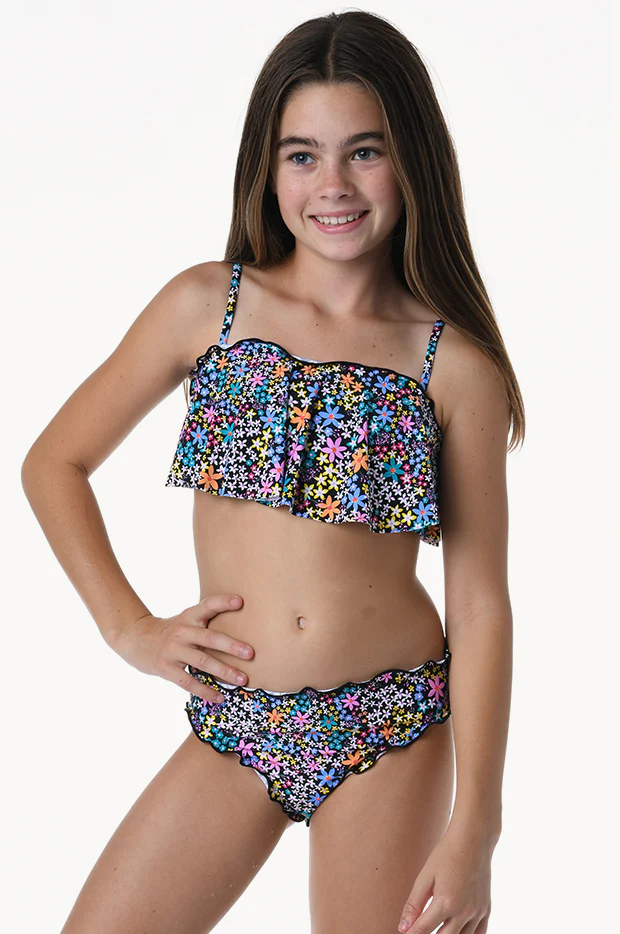 Girls Dainty Ruffle Set