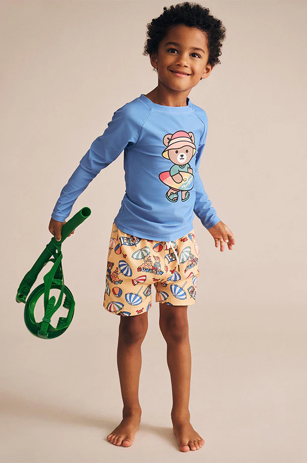 Boys Beach Bear Swim Short - Image 3