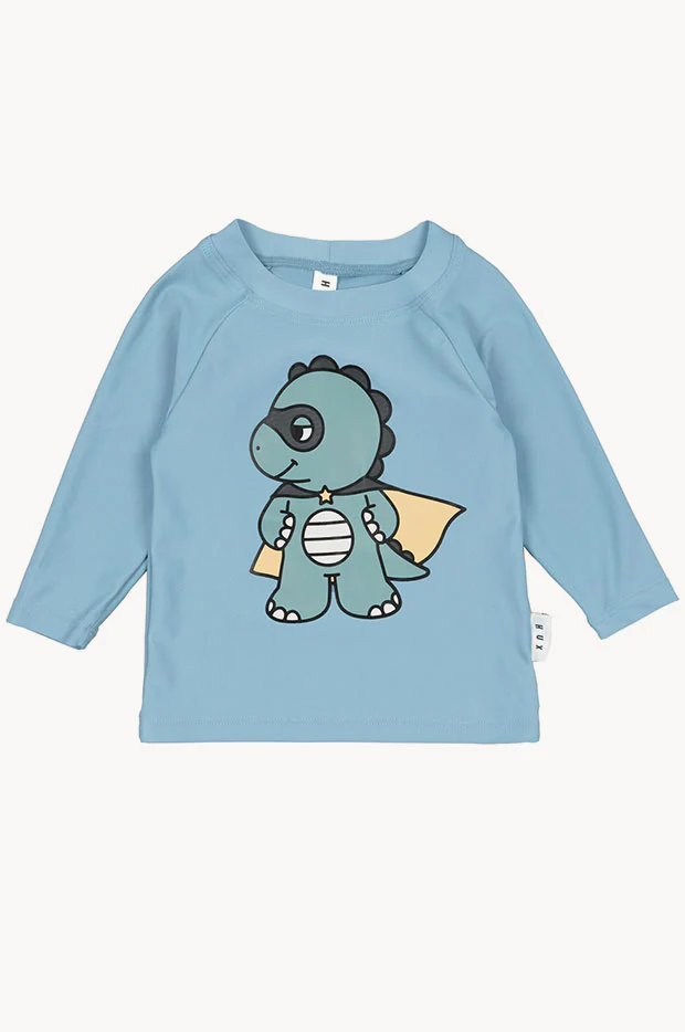 Boys Dino Hero Long Sleeve Suntop - Image 2