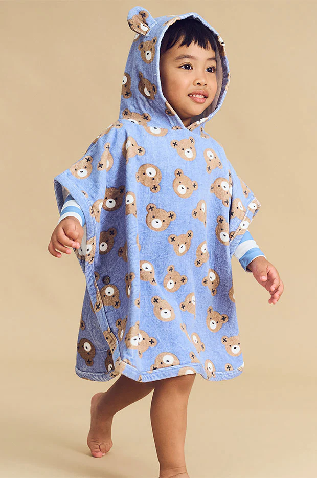 Boys Huxbear Poncho - Image 3