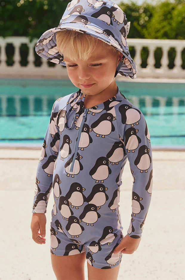 Boys Percy Long Sleeve Sunsuit