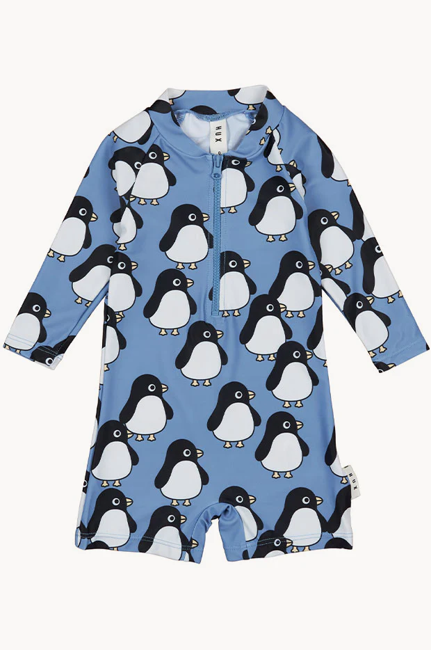 Boys Percy Long Sleeve Sunsuit - Image 2