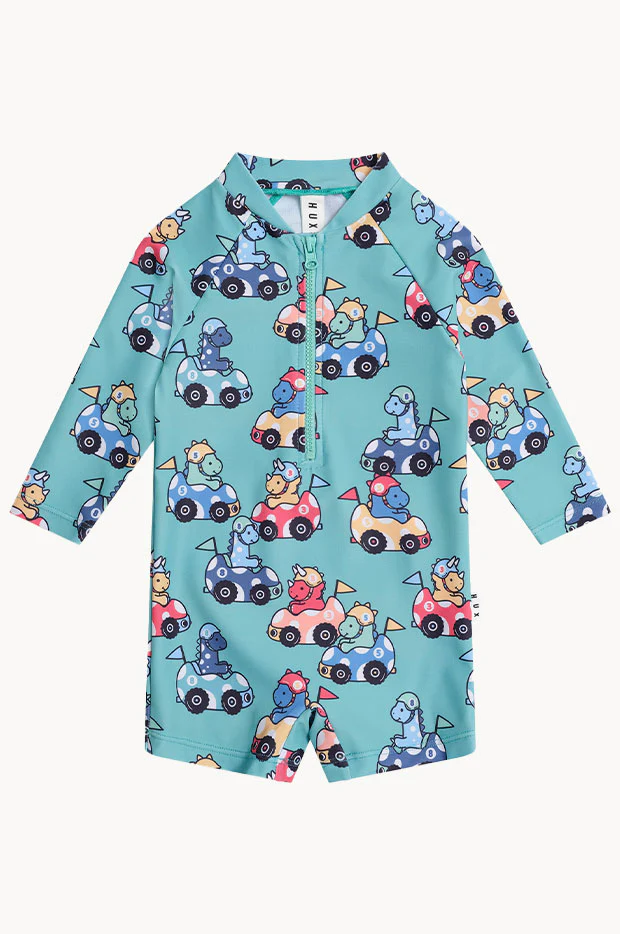 Boys Racer Dino Sunsuit