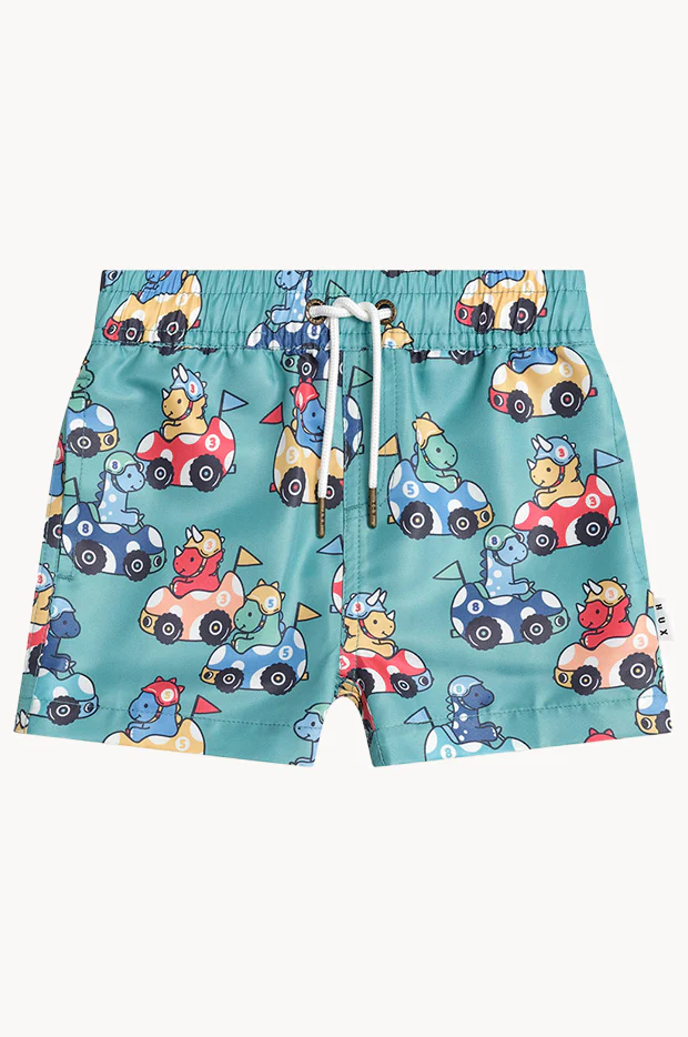 Boys Racer Dino Swim Short - Image 2