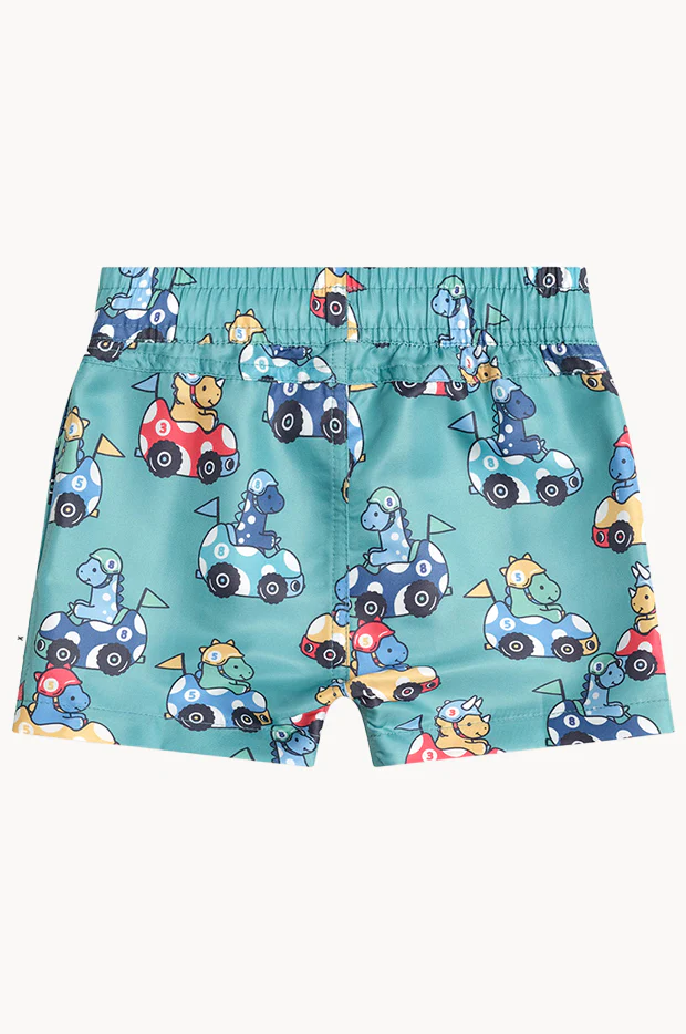 Boys Racer Dino Swim Short - Image 3