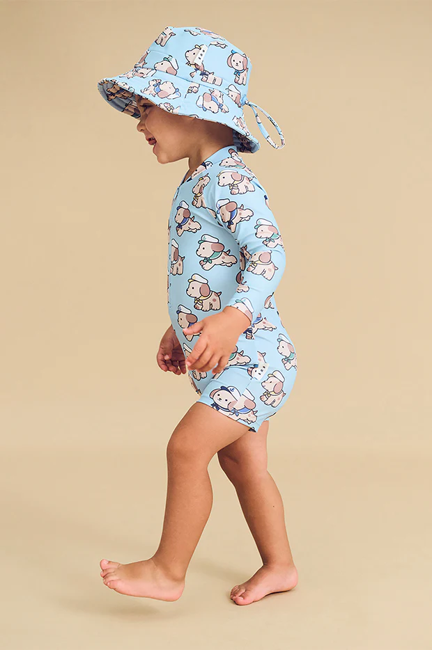 Boys Sailor Pup Swim Hat - Image 4