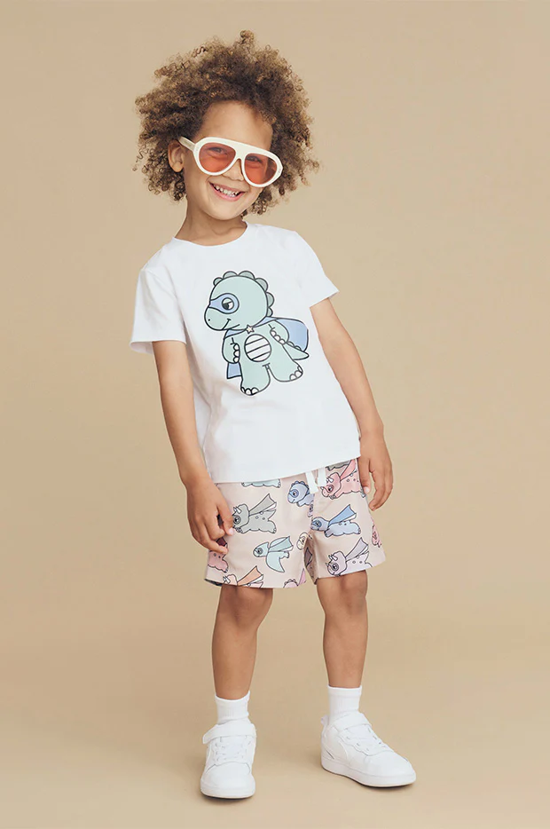 Boys Super Dino Swim Short