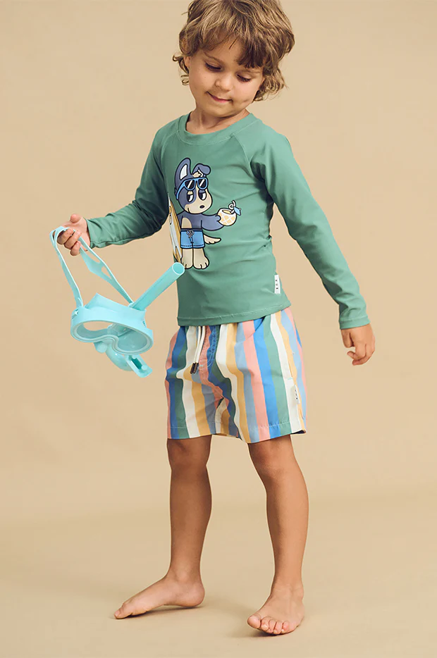Boys Surfer Dawg Suntop - Image 3