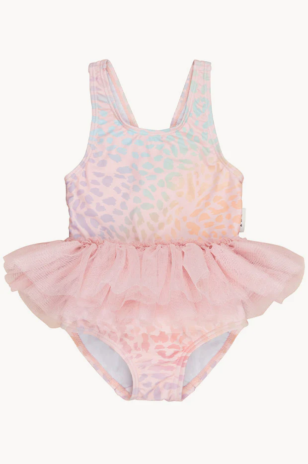 Girls Animal Swirl Ballet One Piece - Image 2
