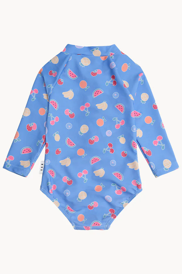 Girls Fruit Emoji Sunsuit - Image 3