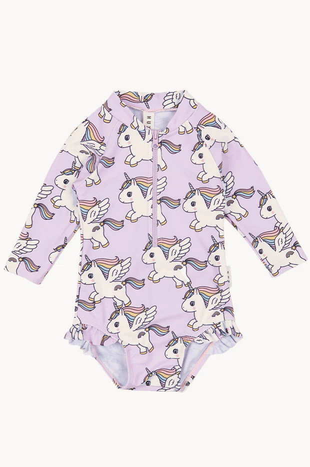 Girls Magical Unicorn Sunsuit - Image 2