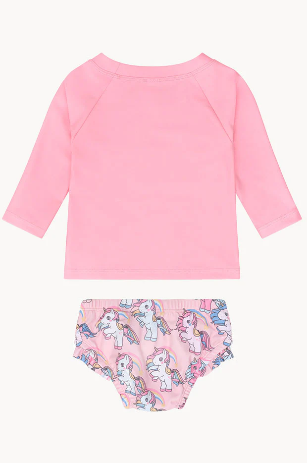 Girls Rainbow Unicorn Suntop Set - Image 2