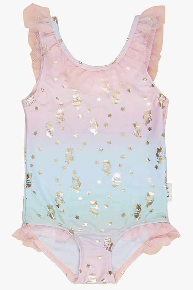 Girls Star Mermaid Frill One Piece - Image 2