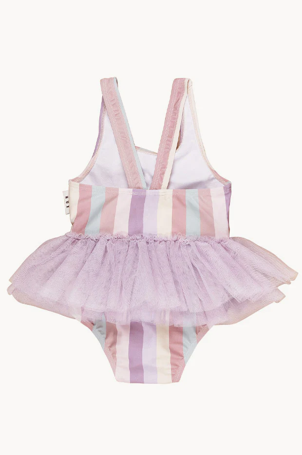 Girls Stripe Ballet One Piece - Image 3
