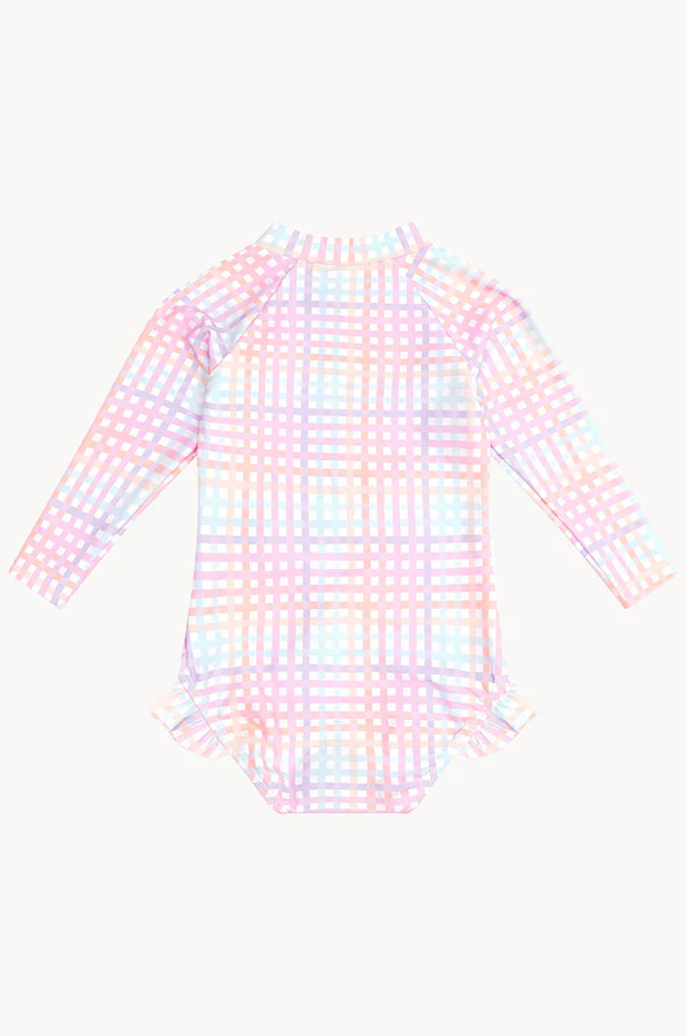 Rainbow Check Sunsuit - Image 2