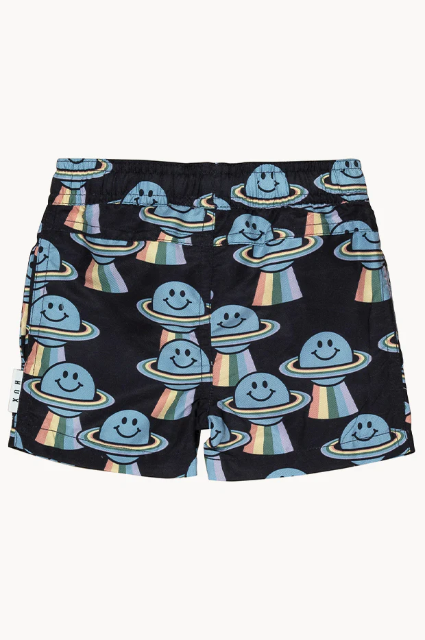 Toddler Boys Rainbow Planet Swim Short - Image 2