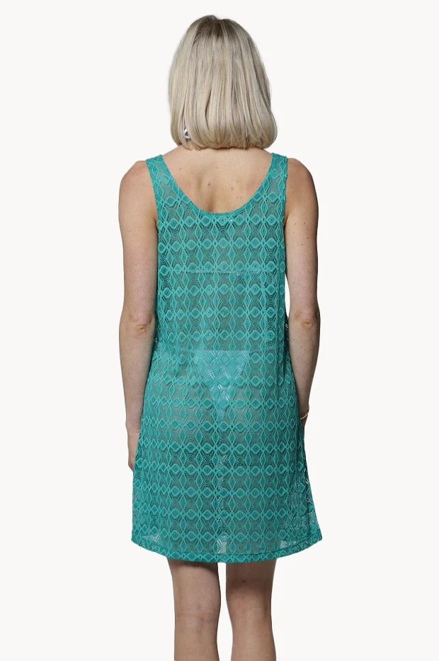 Diamante Scoop Neck Tank Dress - Image 2