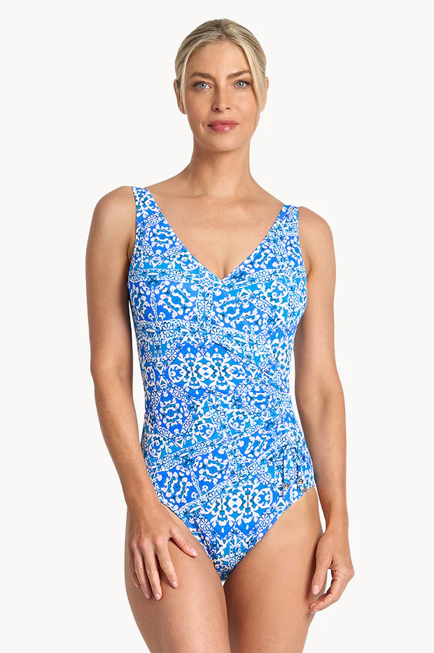 Bazaar Gathered Surplice One Piece - Image 2