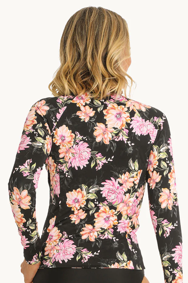 Bloom Long Sleeve Zip Suntop - Image 2
