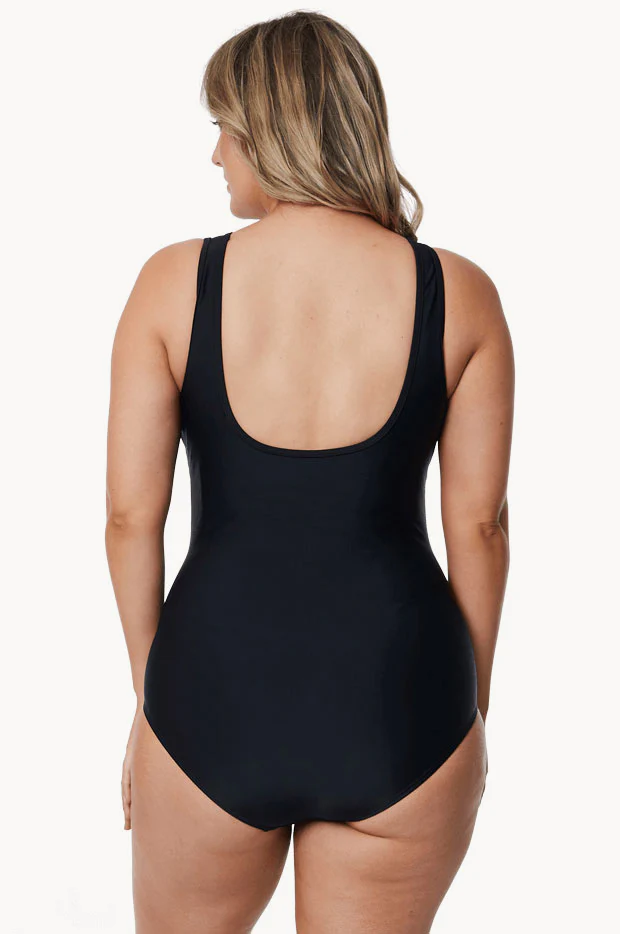 Cosmopolitan Mesh Bar High Neck One Piece - Image 2