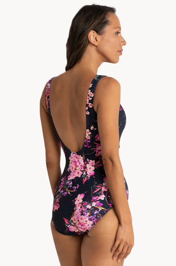 Flora Gathered Twist One Piece - Image 2