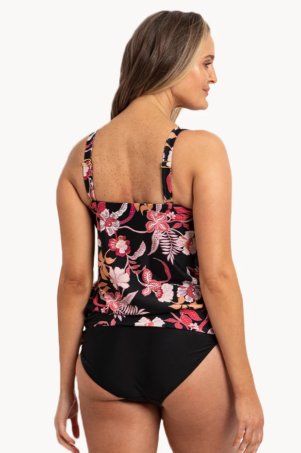 Floral Blouson Tankini Set - Image 2