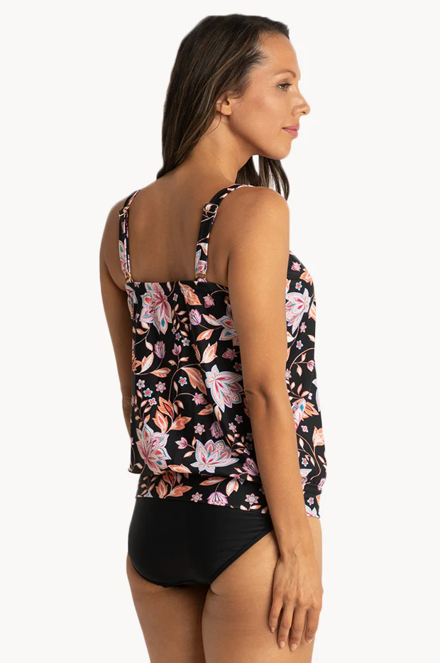 Floral Blouson Tankini Set - Image 2