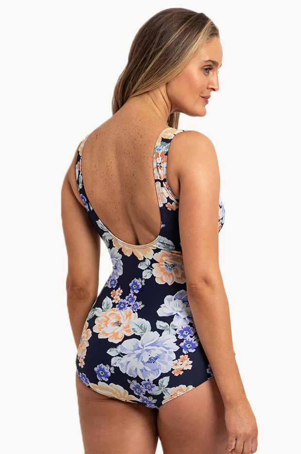 Floral Pintuck One Piece - Image 2