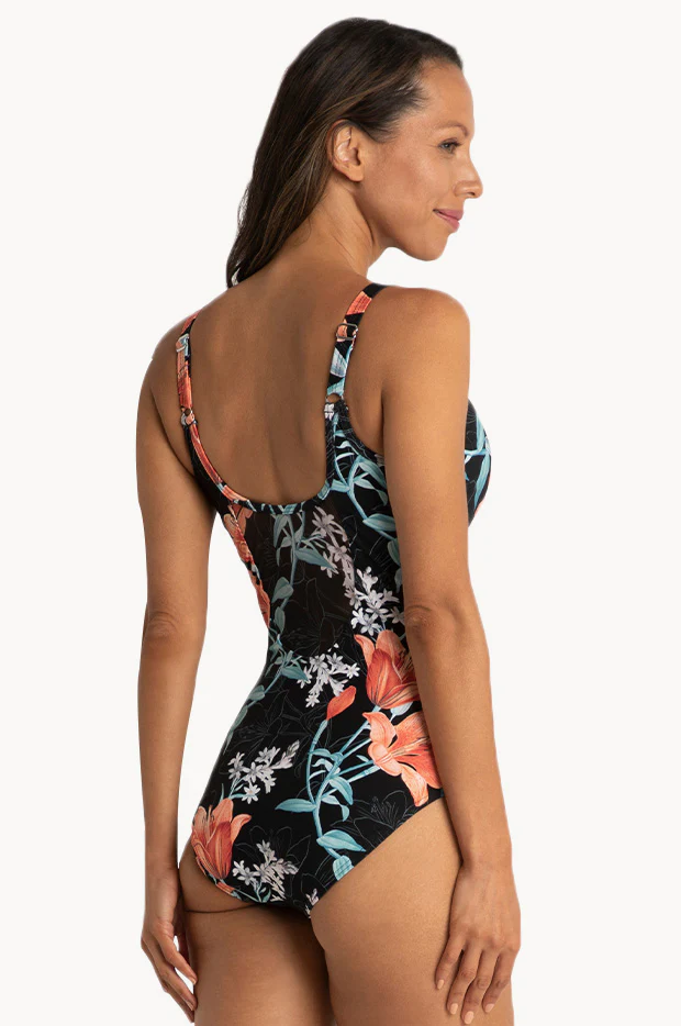 Lily Garden Mesh High Neck One Piece - Image 2