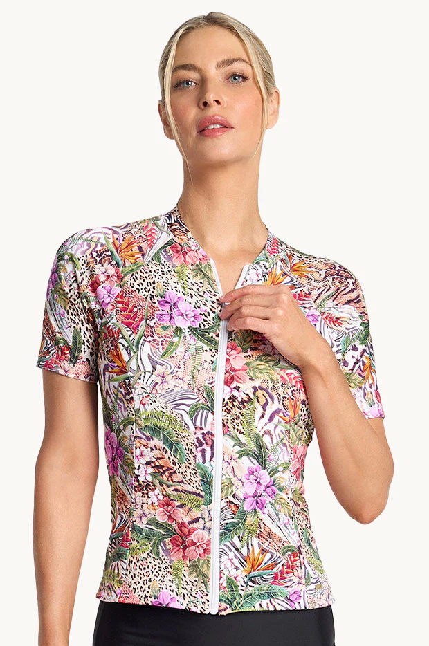 Lilymaze Short Sleeve Suntop