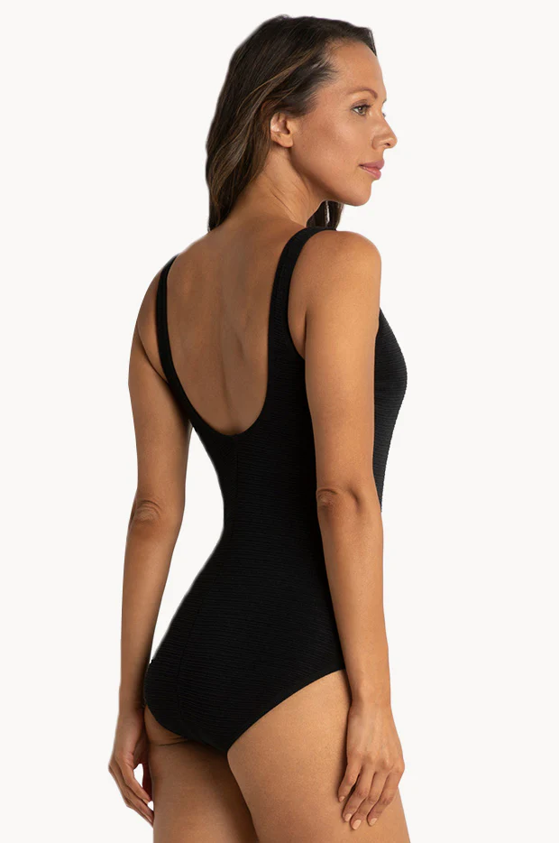 Lines High Neck One Piece - Image 2