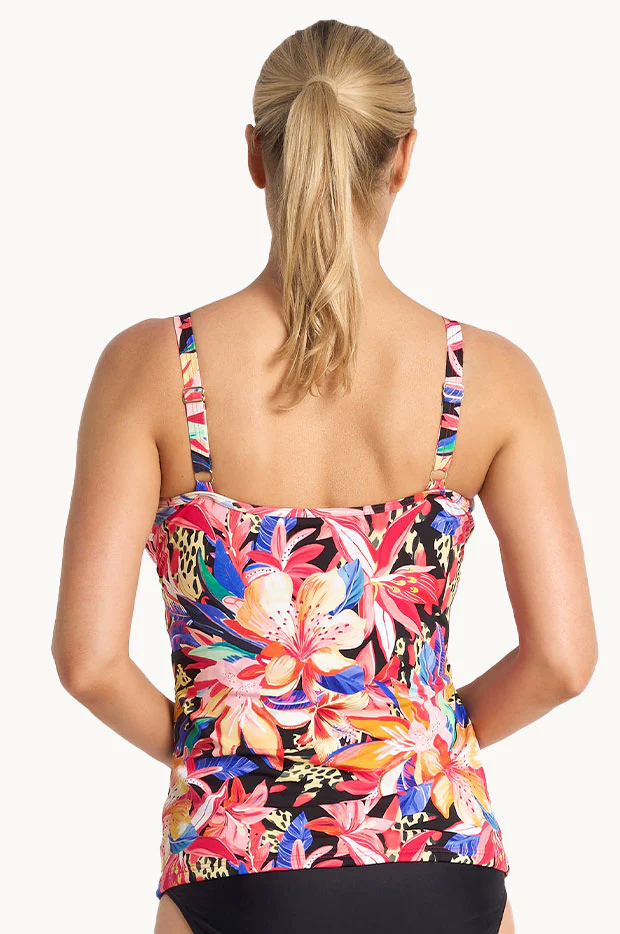 Mandalay Frill Cross Over Tankini Separate - Image 2