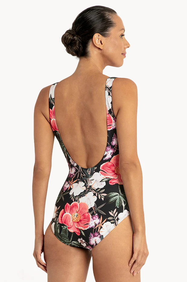 Paige Gathered Cross Over One Piece - Image 2
