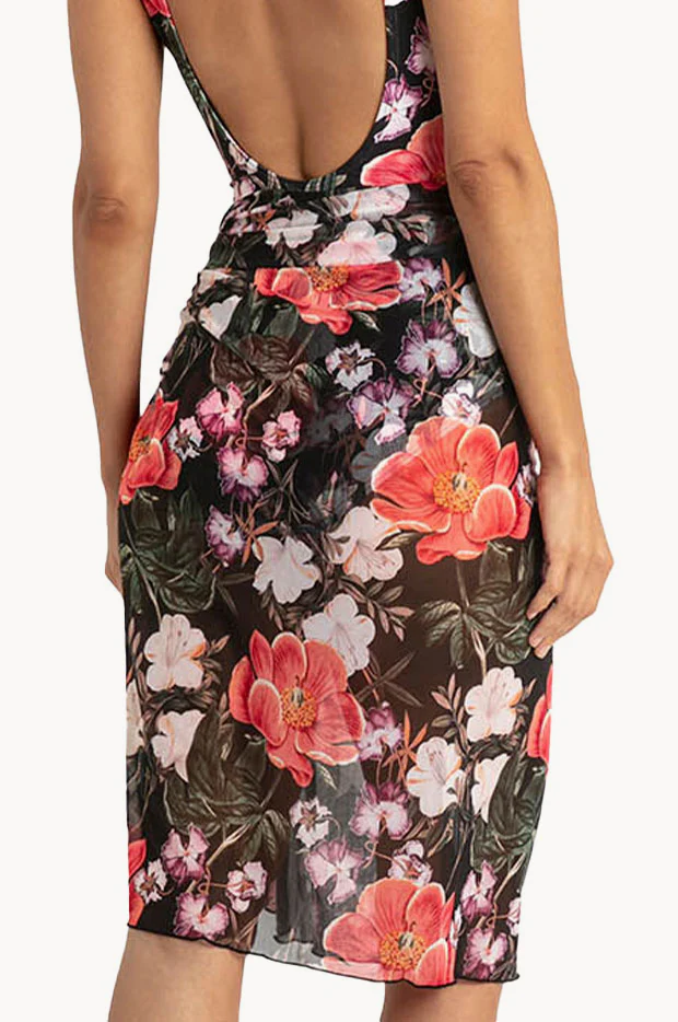 Paige Midi Mesh Sarong - Image 2