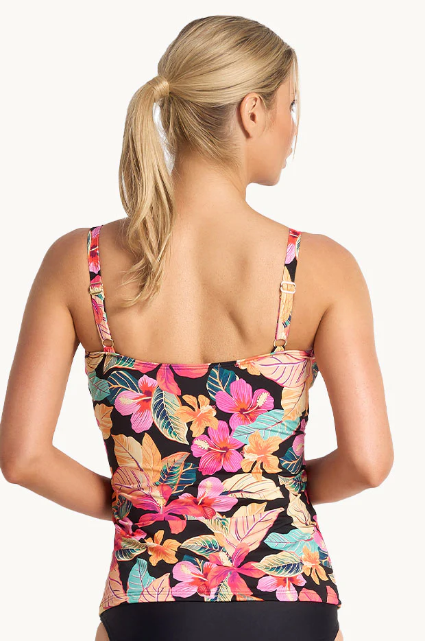 Phuket Gathered Surplice Tankini Separate - Image 2