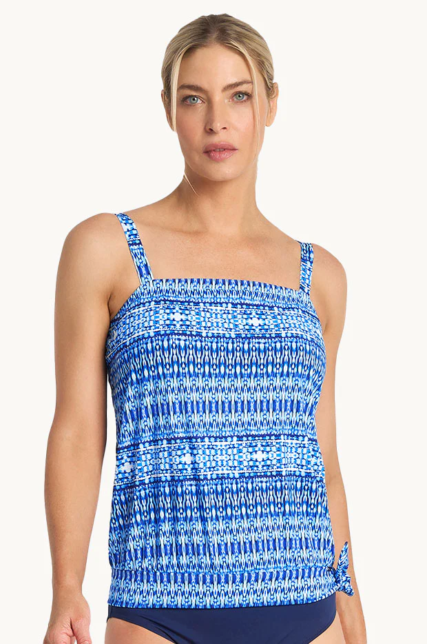 Portugal Bandeau Blouson Tankini Separate