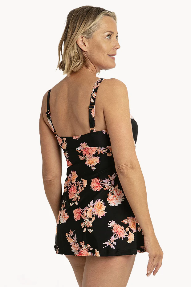 Select Floral Empire Swim Dress - Image 2