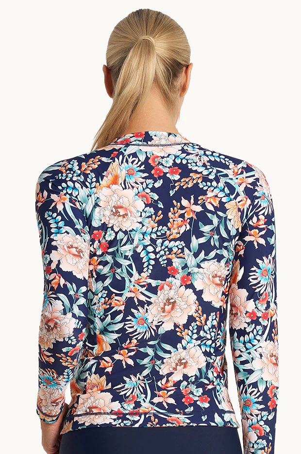 Select Floral Long Sleeve Suntop - Image 2