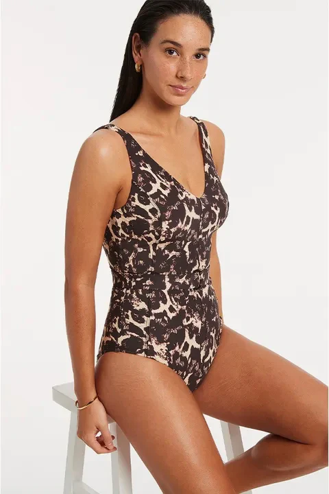 Allure D/DD Cup Belted One Piece - Image 3