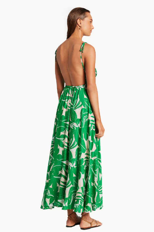 Floreale Backless Maxi Dress - Image 2