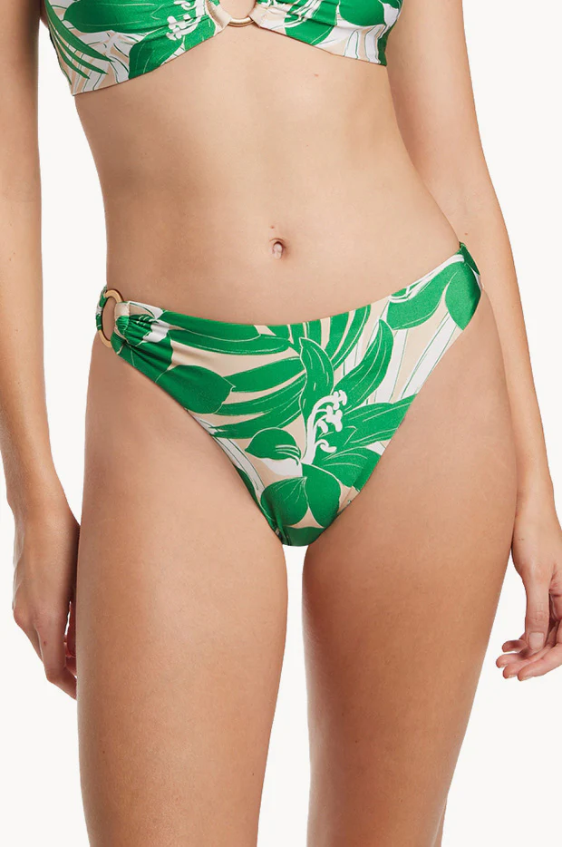 Floreale High Leg Trim Pant