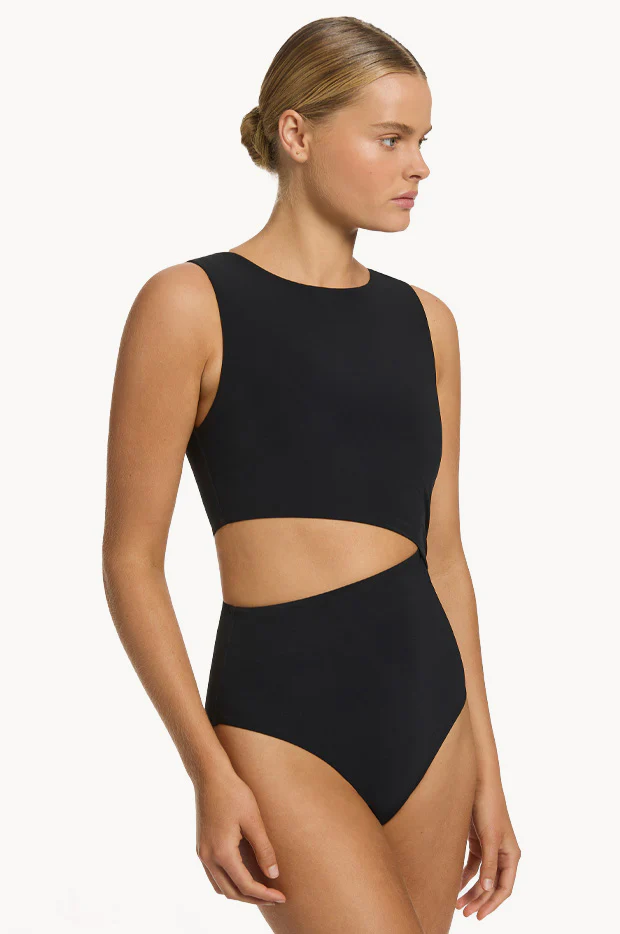 Jetset Cut Out Tank One Piece - Image 3