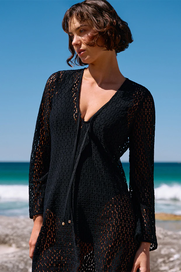 Jetset Stretch Lace Kaftan - Image 7