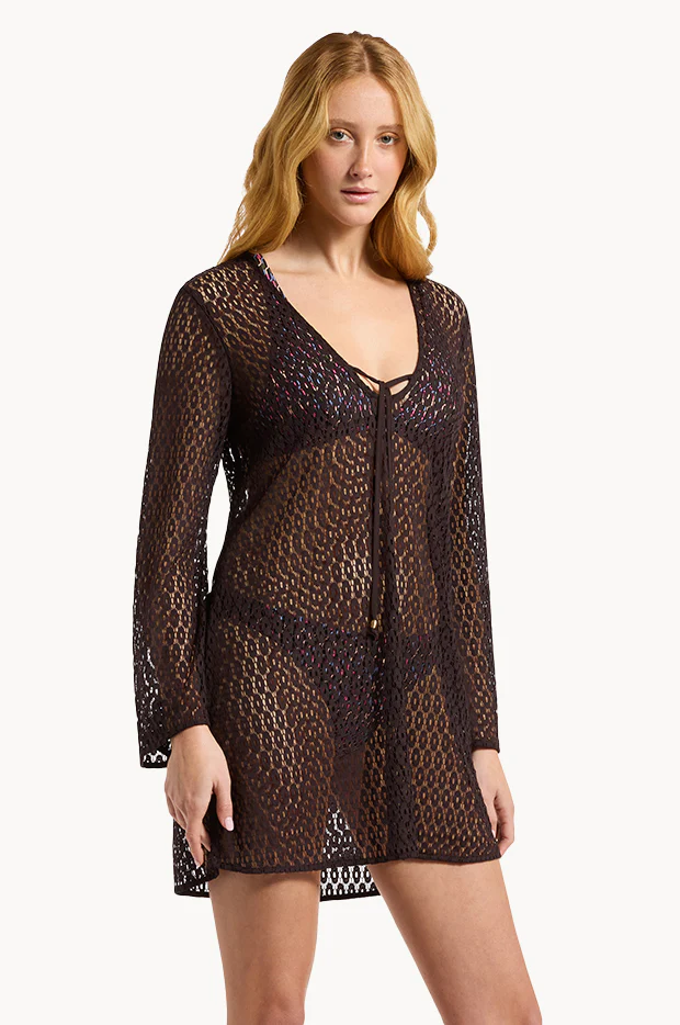 Jetset Stretch Lace Kaftan - Image 4