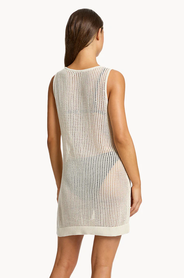 Knit Mini Dress - Image 3