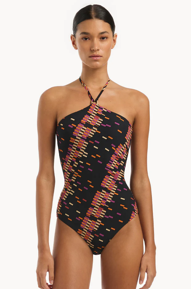 Lumiere High Neck Trim One Piece