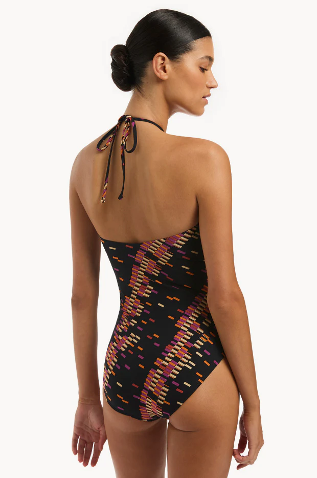 Lumiere High Neck Trim One Piece - Image 2