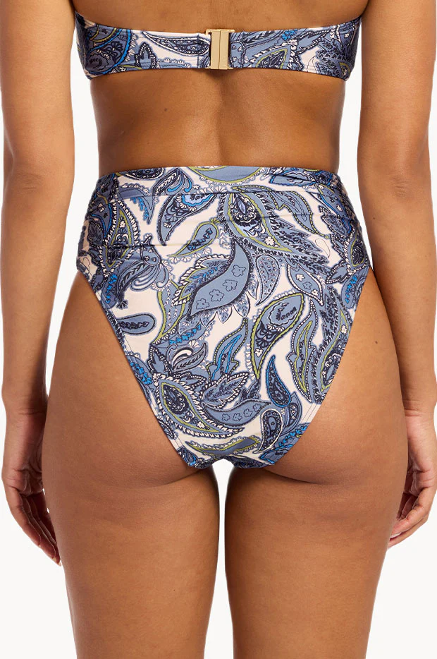 Oasis Paisley Hi Waist Hi Leg Pant - Image 2