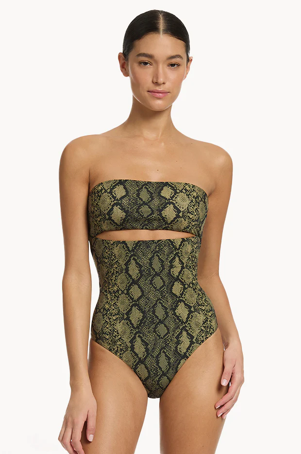 Python Splice Bandeau One Piece - Image 2
