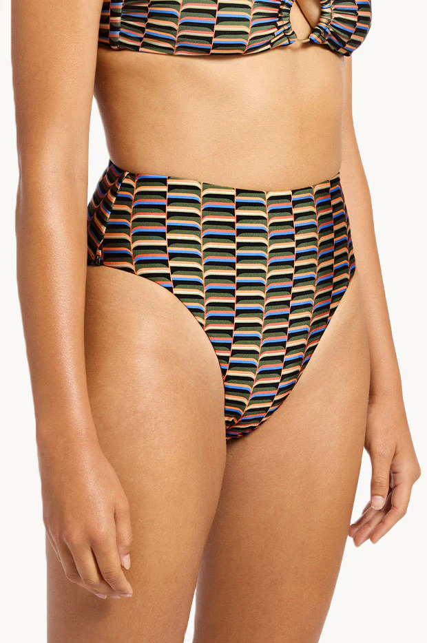 Urban Geo High Waist High Leg Pant - Image 3